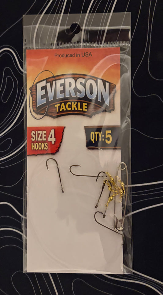 Size 4 Aberdeen snells